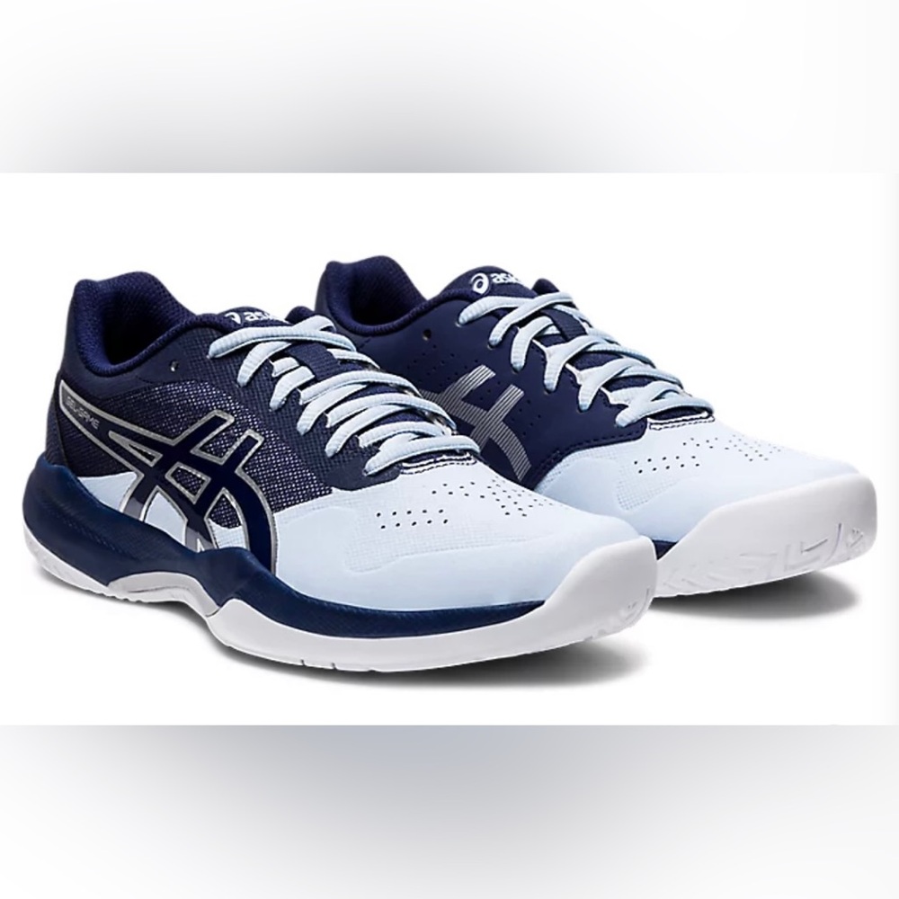 ASICS Gel Game 7 Soft Sky Peacoat Color Tennis Shoe Size 9.5